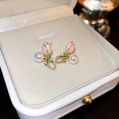 SHALOM◆SUPER DAISY SINGLE EARRING 花 韓国人気 S9610a2d9e94a4bb7bc2518b88cf73