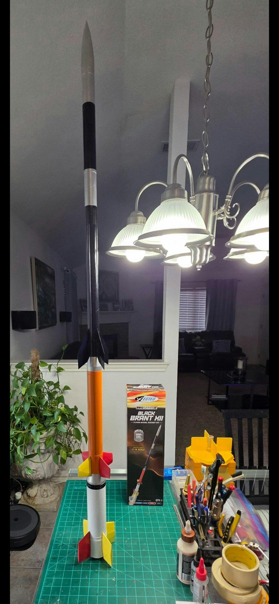 Pro Series II™ Black Brant XII Model Rocket Kit - Expert Scale