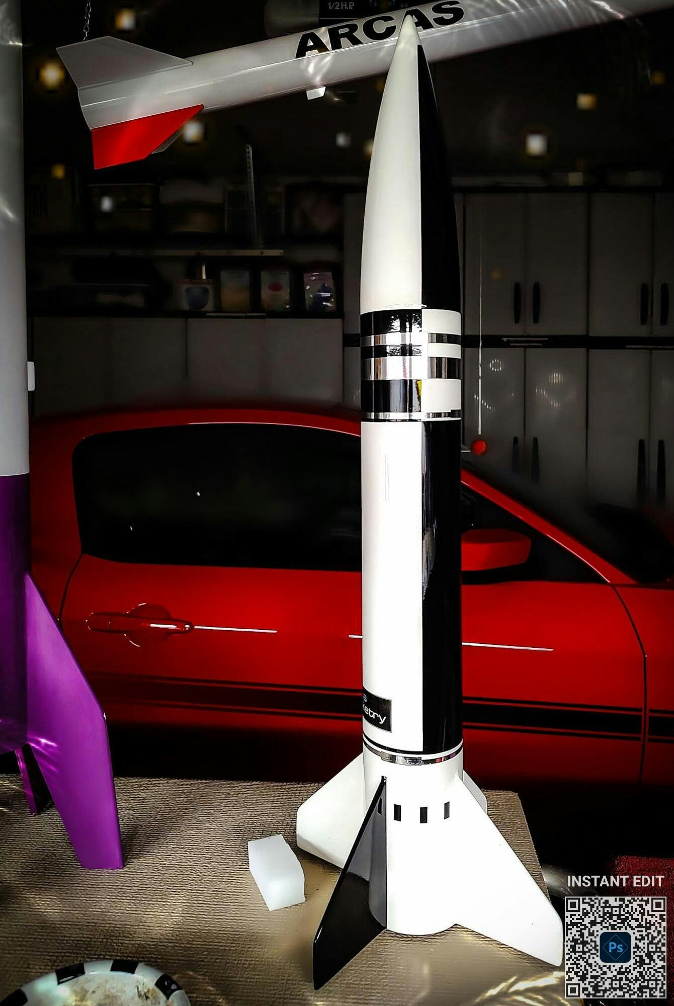 Pro Series II™ Doorknob Model Rocket Kit - Advanced Scale Rocket