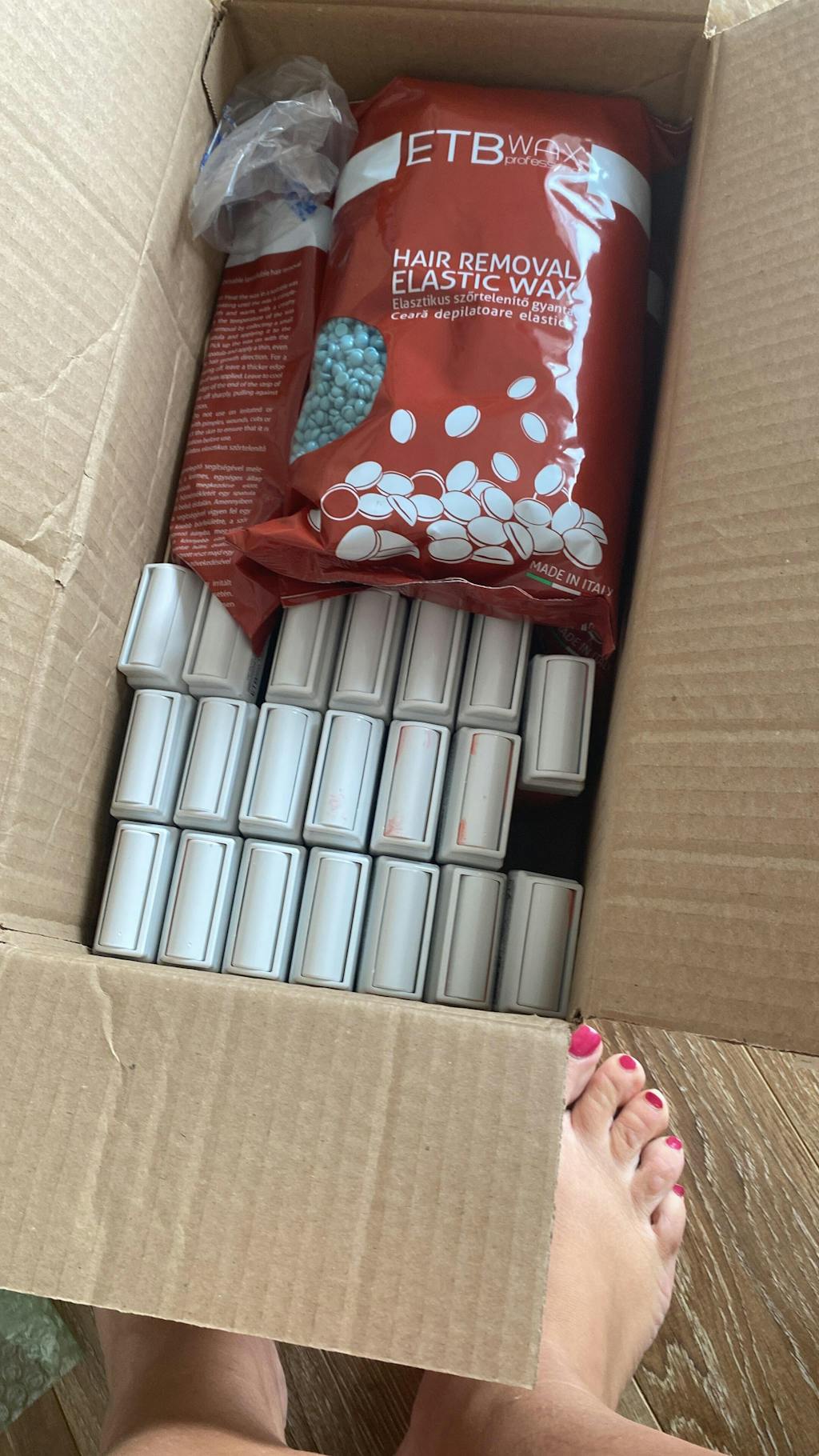 Etb Wax Ceară elastică perle 1kg Aloe Vera