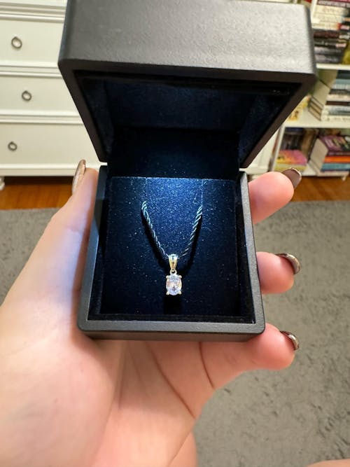 Solitaire Pendant Necklace