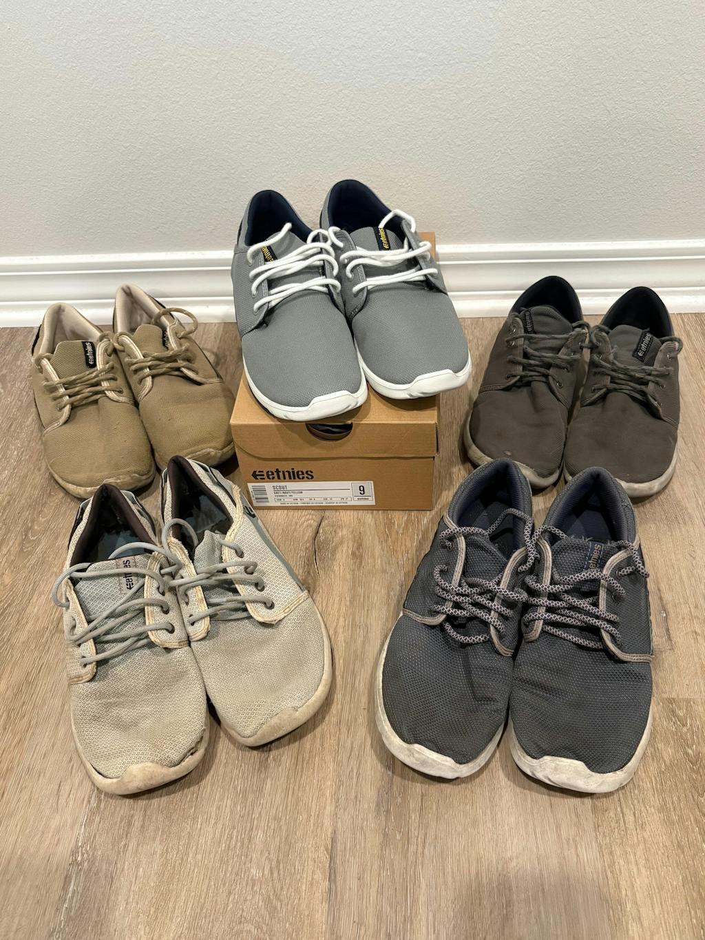 Scout black/gum - skate shoes | etnies Official