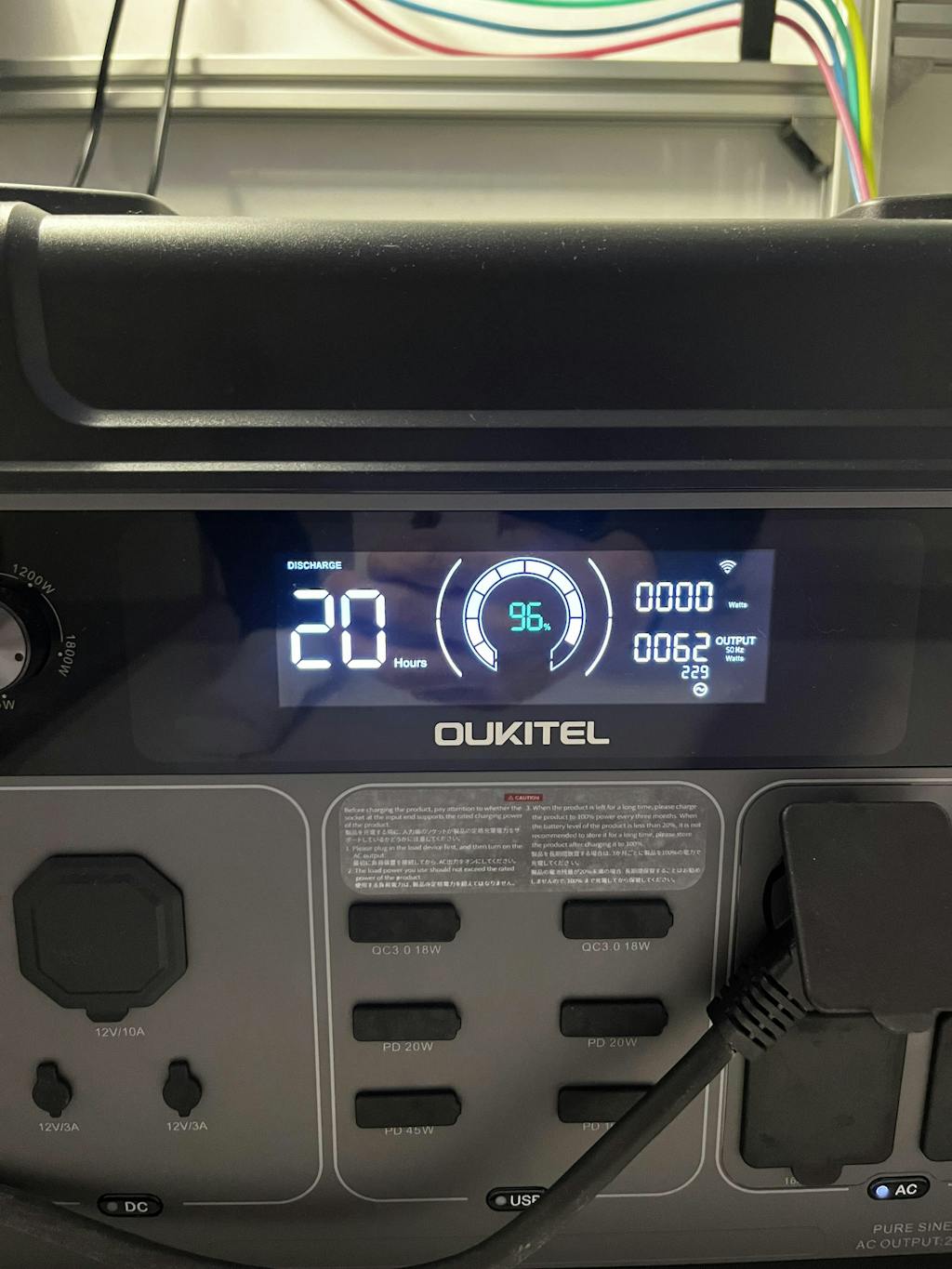 OUKITEL P2001 Plus Station électrique Portable 2048Wh Et 400W Panneau