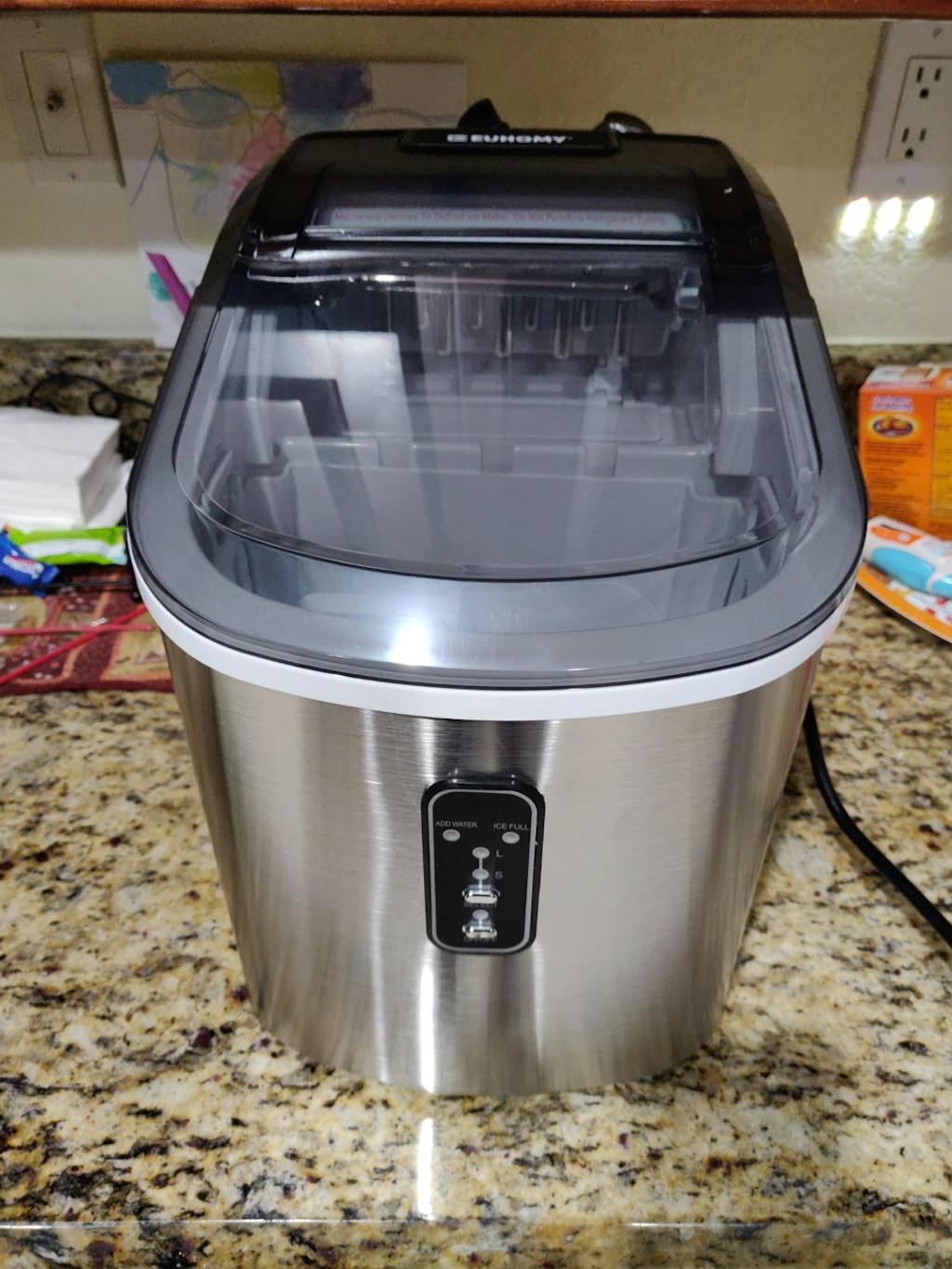 26Lbs/24H Countertop Ice Maker Euhomy