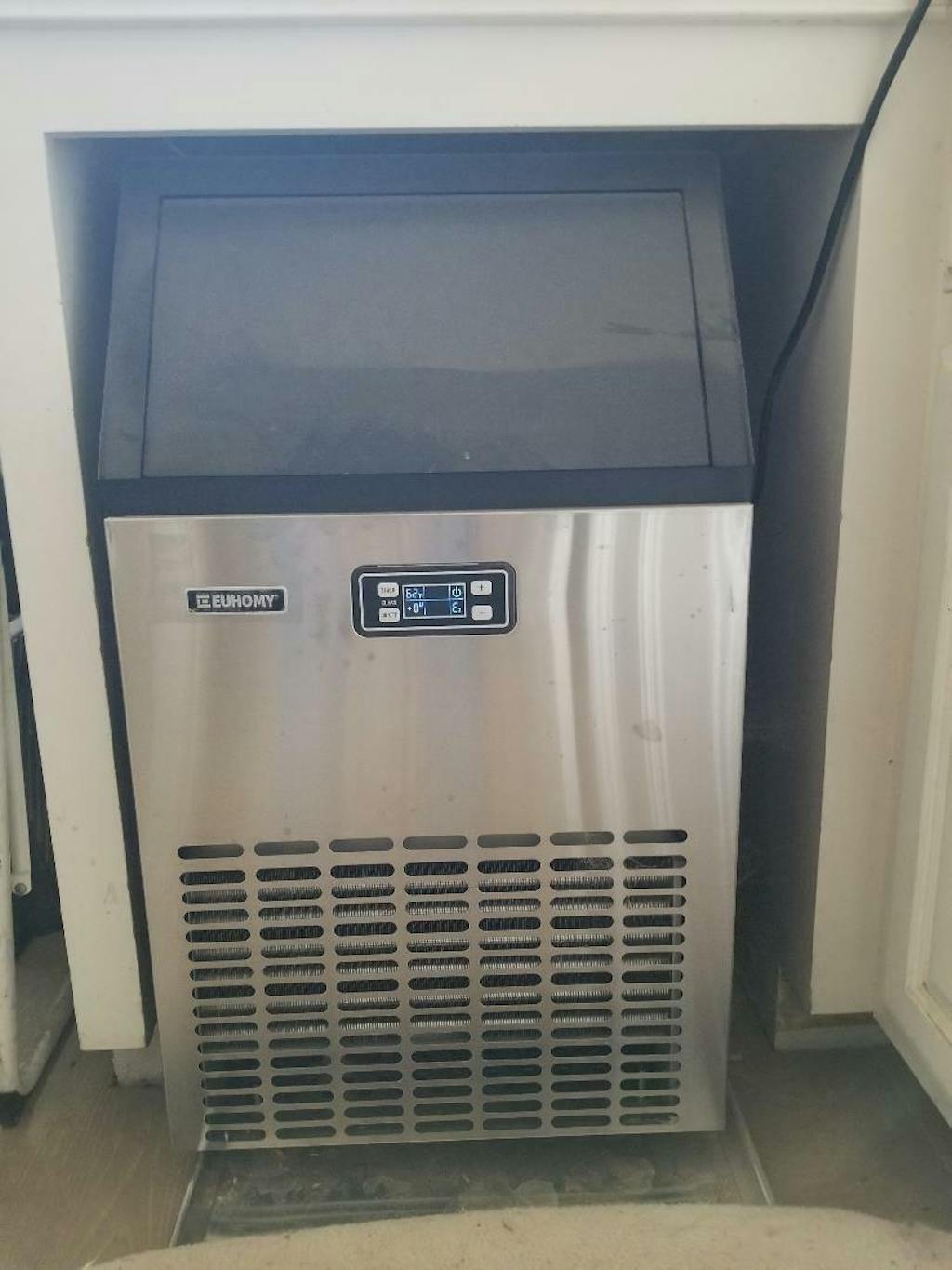 99Lbs/24h Commercial Ice Maker Machine Euhomy