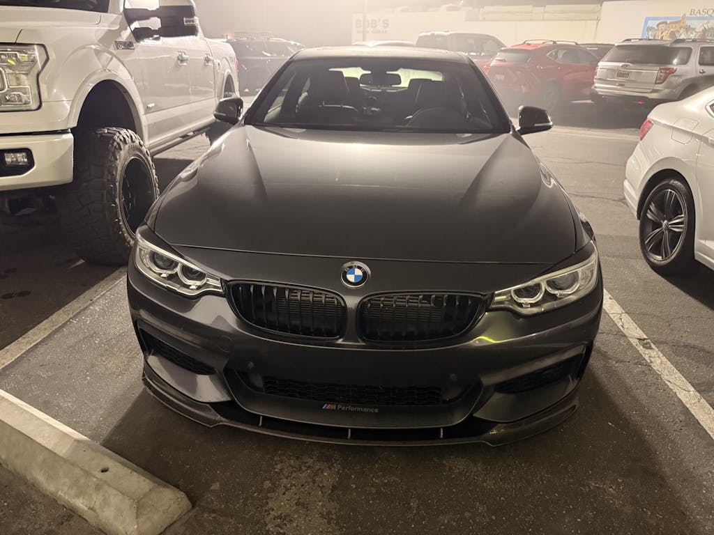 Carbon Fiber Headlight Eyebrow Cover Trim - F32/F33 4 Series