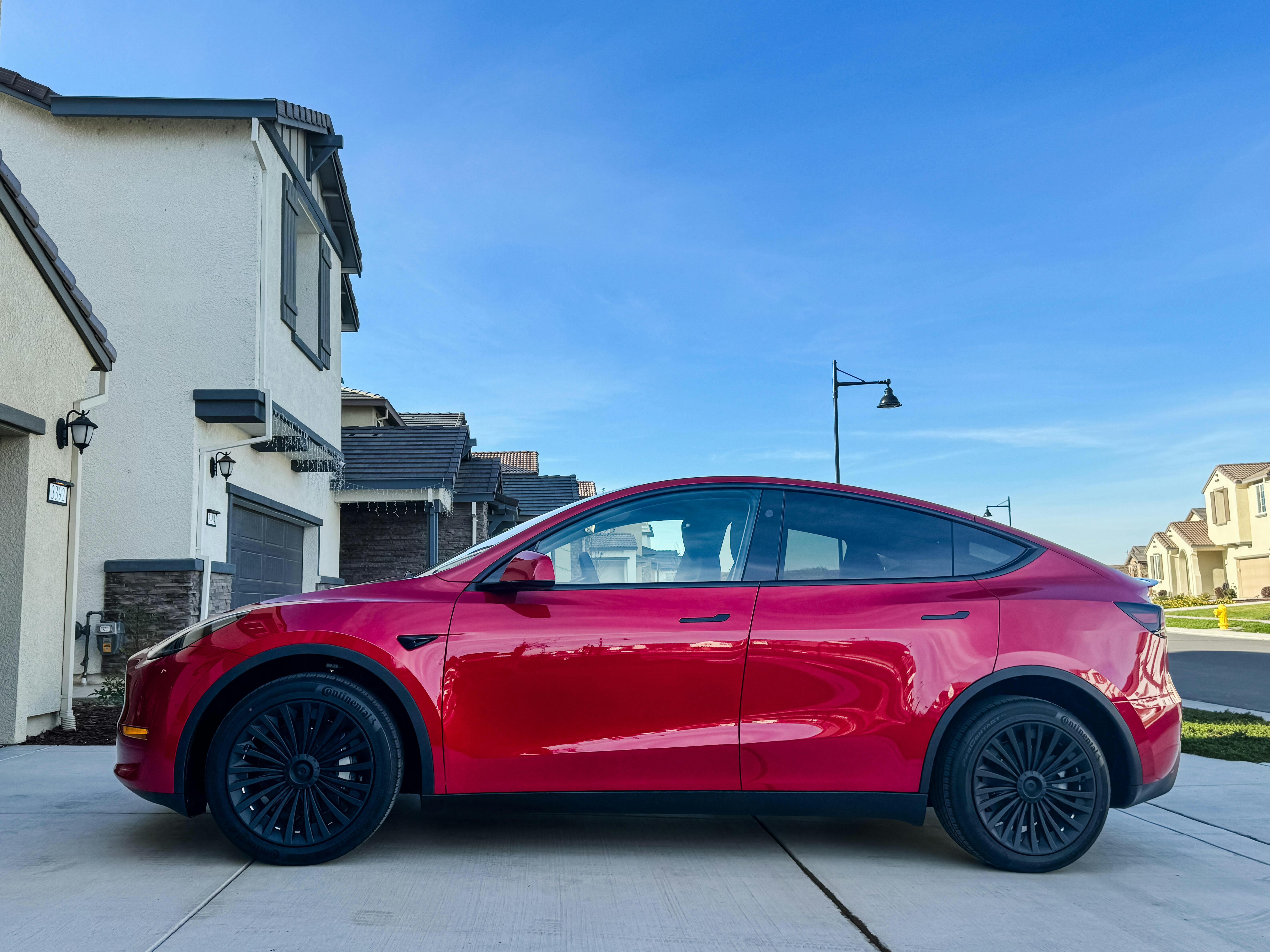 Tesla Model Y Wheel Cover Hubcaps 19Inch Hub Cap Replacement 4pcs For