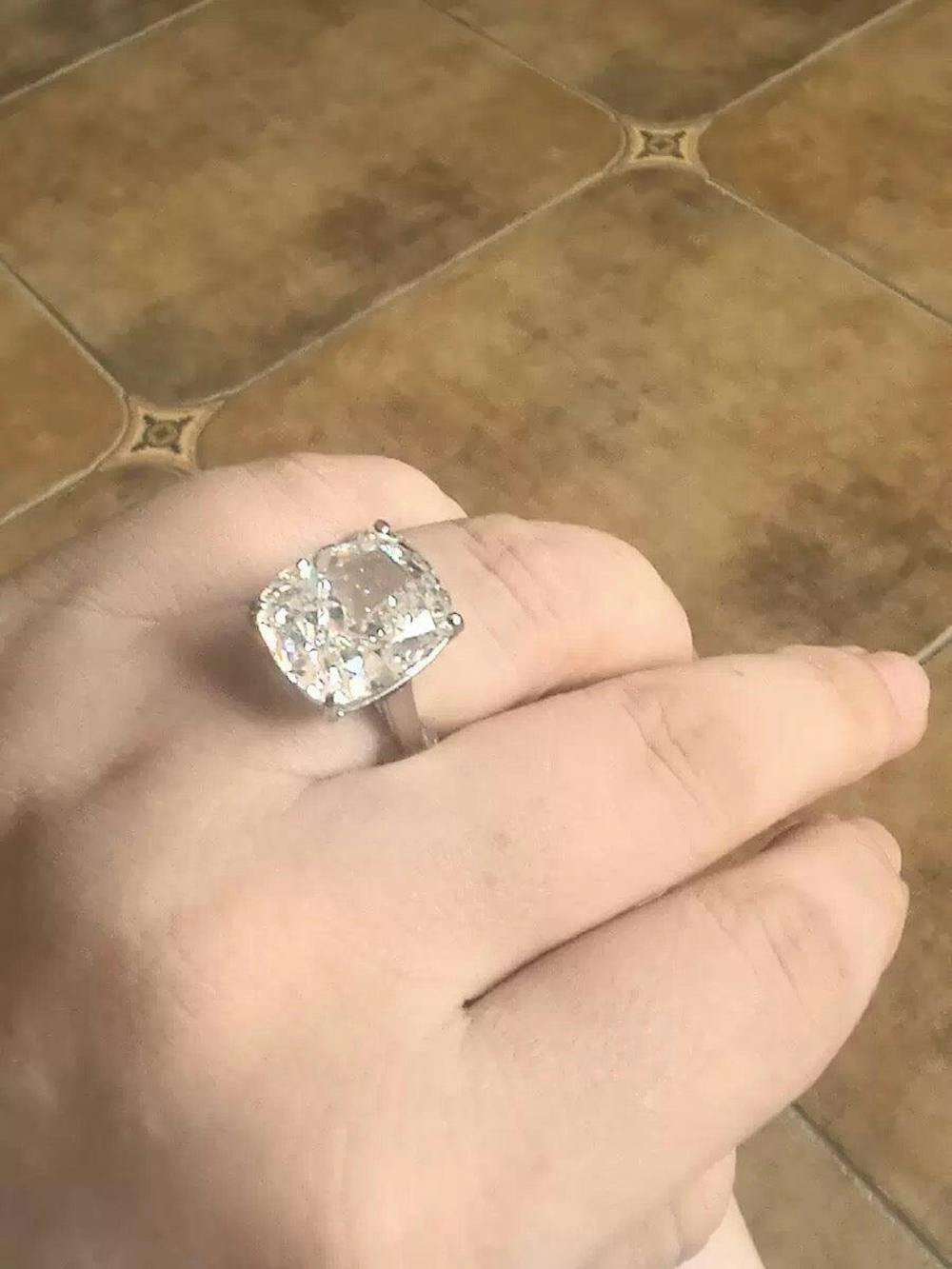 Everyday Poise 4Ct Oval Cut Simulated Diamond Engagement Ring in Yellow Gold Plated Silver