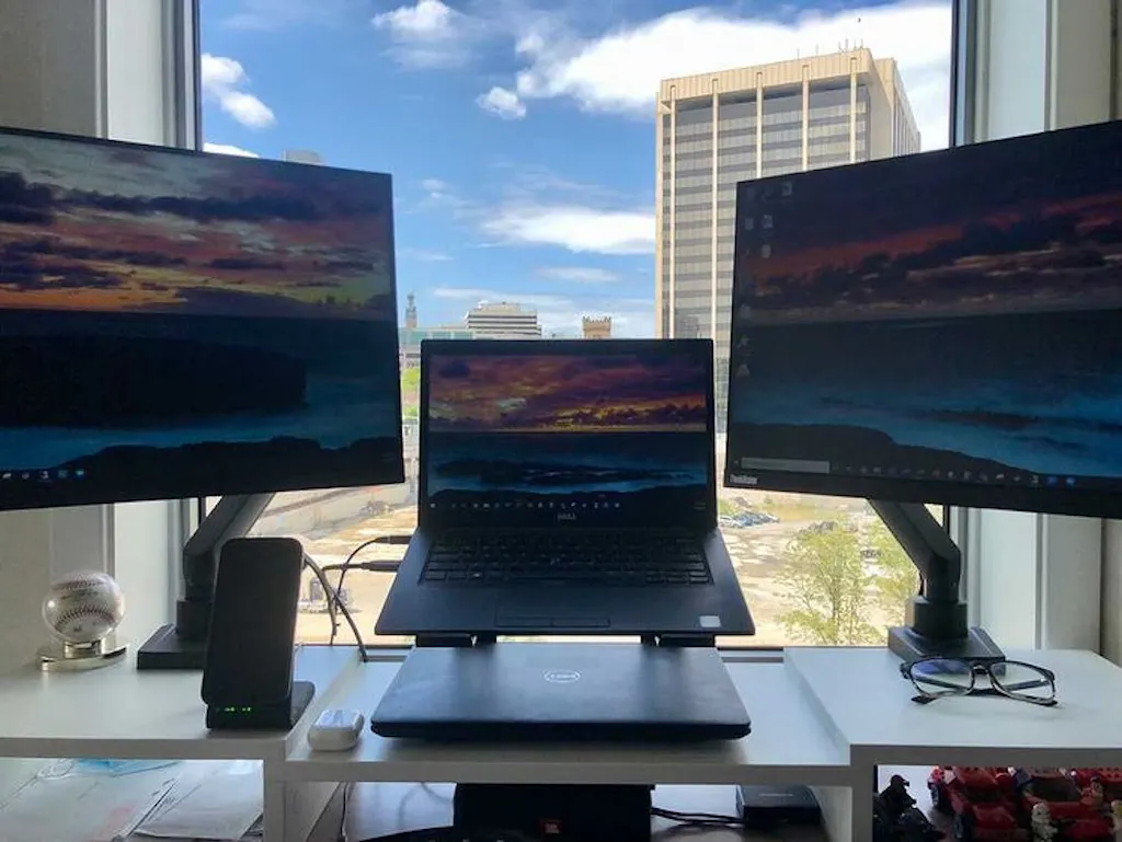 Single Monitor Arm Desk Mount EVEO EVEO TV