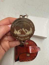 Corporate Gift, Personalised Brass Compass, Wedding gift, Anniversary Gift men, gift for husband, Christmas gift, Gift for Dad, Outdoor Gift,Boxing day gift (Copy) (Copy)