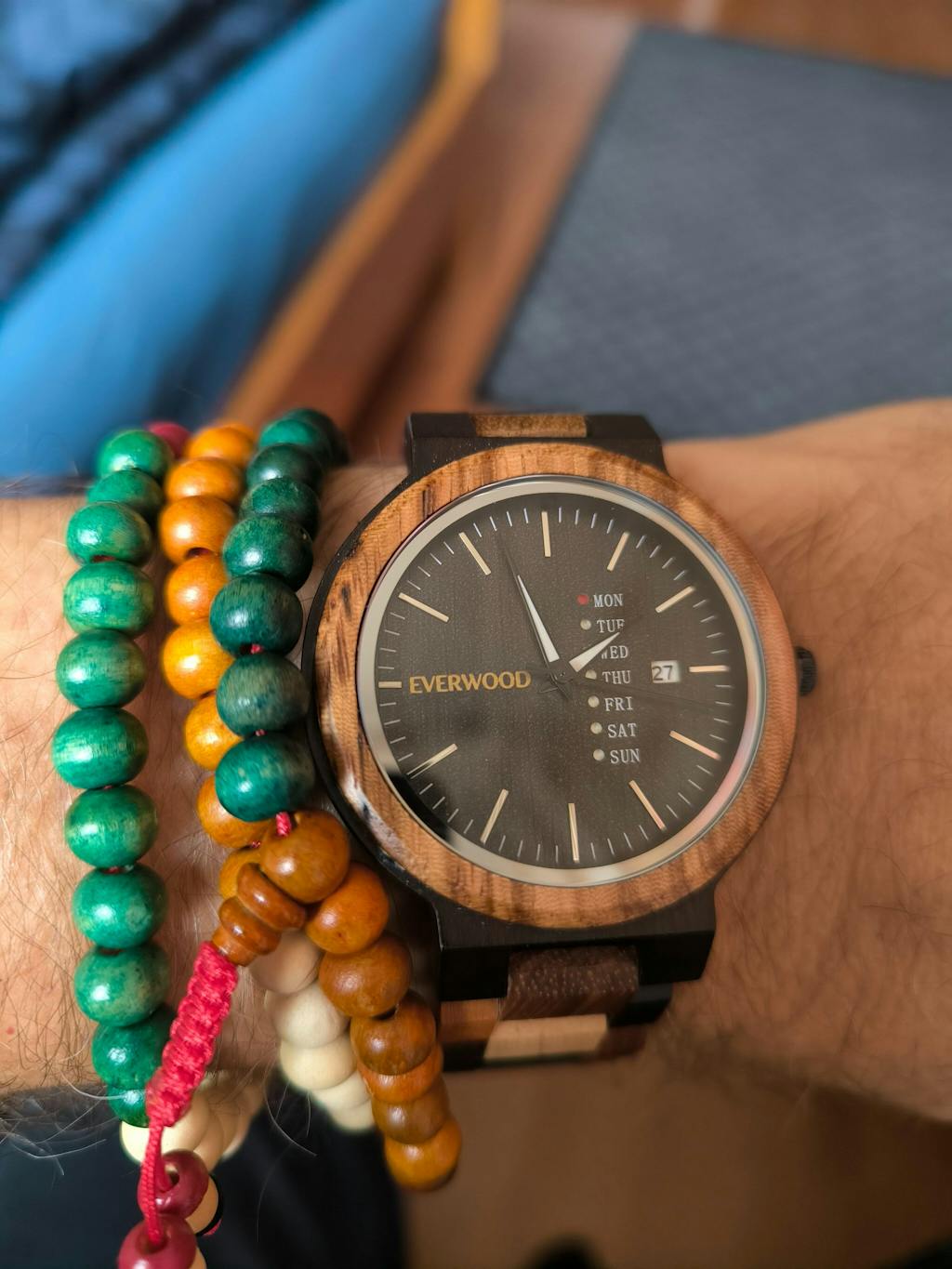 EverWood™  - MultiWood Quartz naptáros 44mm