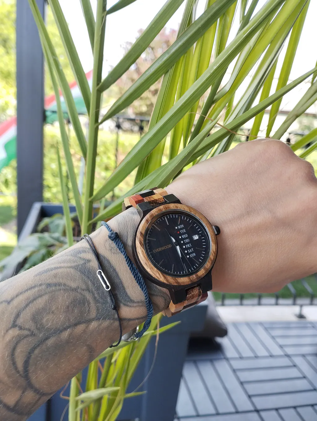 EverWood™ - MultiWood Quartz naptáros 38mm
