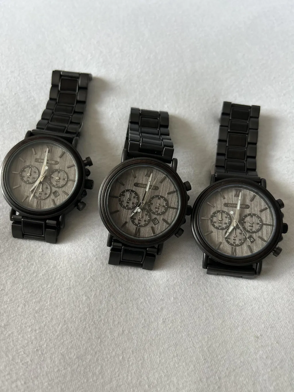 EverWood™  - Metal Zebra Kronográf 44.5mm