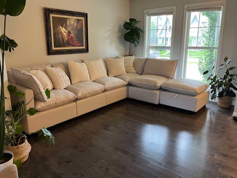 5 Piece L-Shape + Ottoman | Everyone Dream Sofa