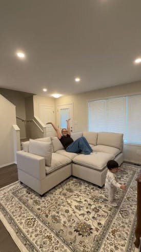 5 Piece L-Shape + Ottoman | Everyone Dream Sofa