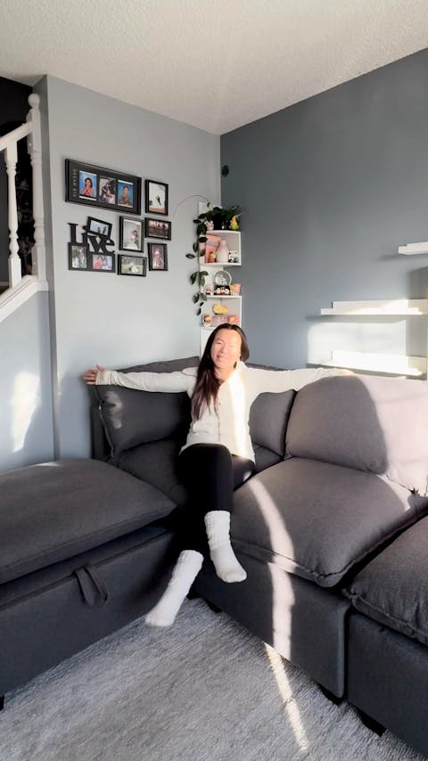 5 Piece L-Shape + Ottoman | Everyone Dream Sofa