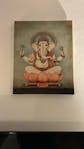 Ganesha Wall Art Canvas