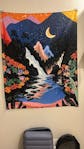 The Mystic Mountains Tapestry