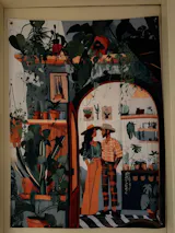 The Boho Couple Wall Art Tapestry