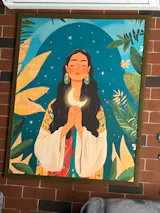 Cosmic Queen Tapestry - Boho Wall Art for Bedroom & Living Room