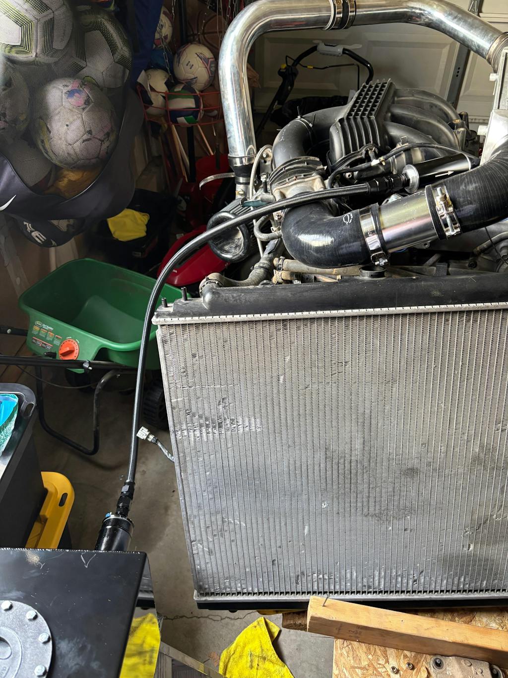 EVIL ENERGY 6/8AN Male to SAE Quick-Disconnect Fittings Female Push-On EFI Ls Swap Fitting