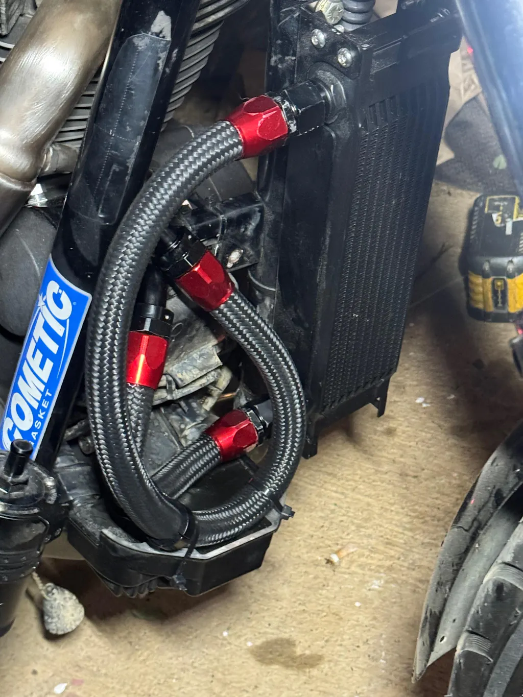 EVIL ENERGY 330mm 10/16/19 Row Oil Cooler Kit 10AN Transmission Universal Engine Cooler