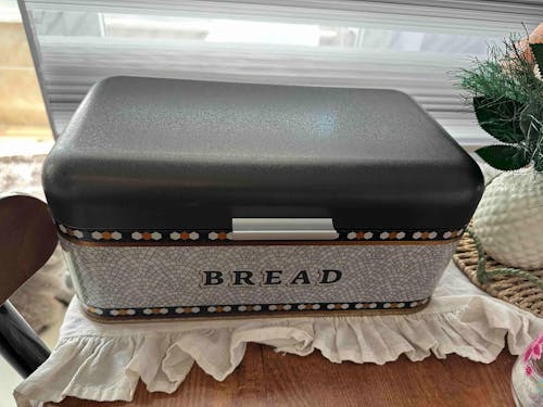 Metal Ekmek Sepeti, Ekmek Kutusu - Metal Ekmeklik, Mosaic Er061-7b