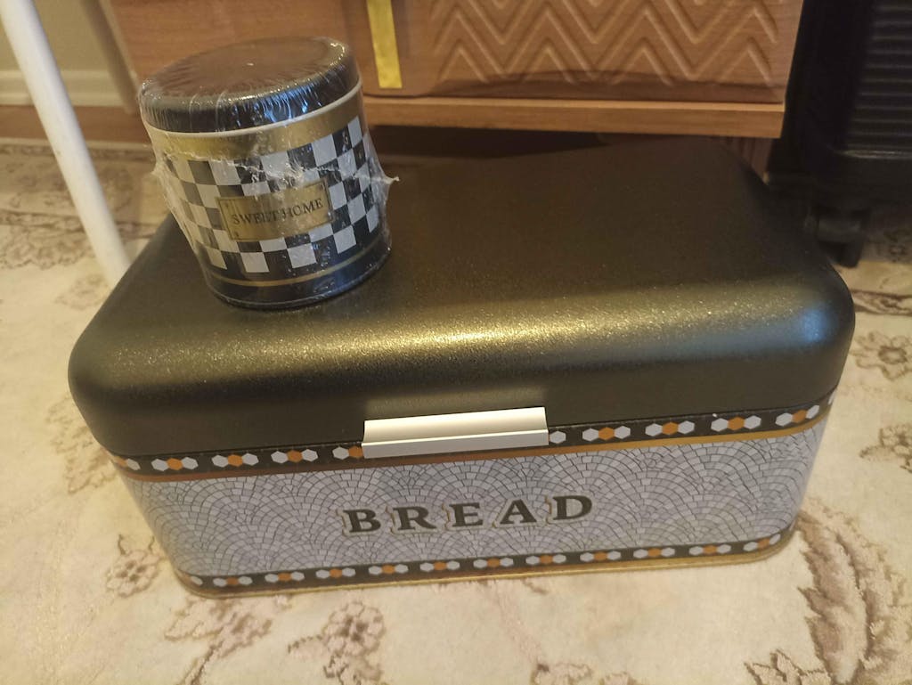 Metal Ekmek Sepeti, Ekmek Kutusu - Metal Ekmeklik, Mosaic Er061-7b