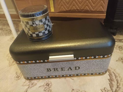 Metal Ekmek Sepeti, Ekmek Kutusu - Metal Ekmeklik, Mosaic Er061-7b