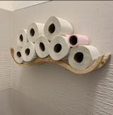 Toilet paper holder WAVE