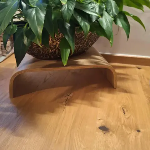 Kundenfoto des Pflanzpodest-Sets aus Holz