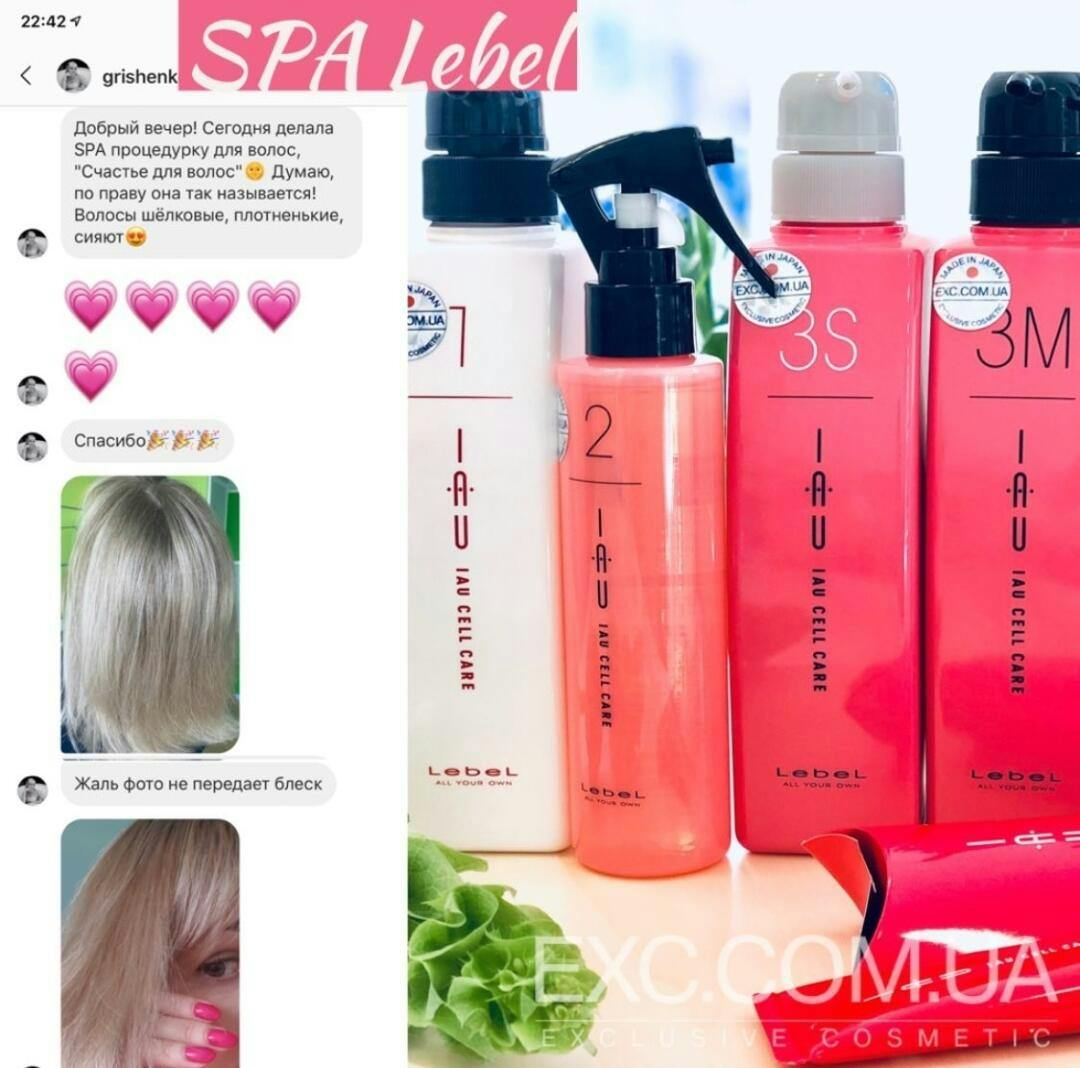 Lebel IAU Cell Care SPA «Абсолютное Счастье для волос» купить в
