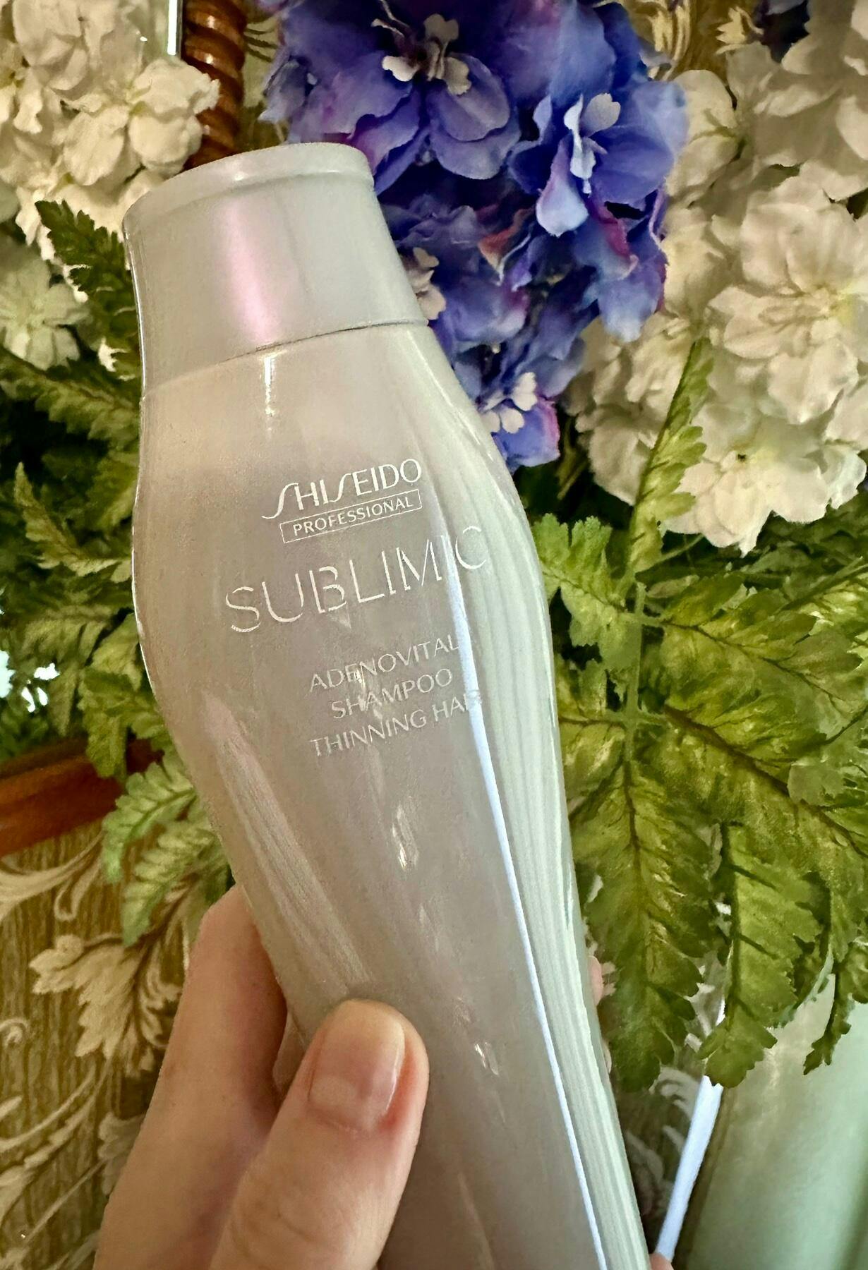 Shiseido Sublimic Adenovital Shampoo - Инновационный шампунь для
