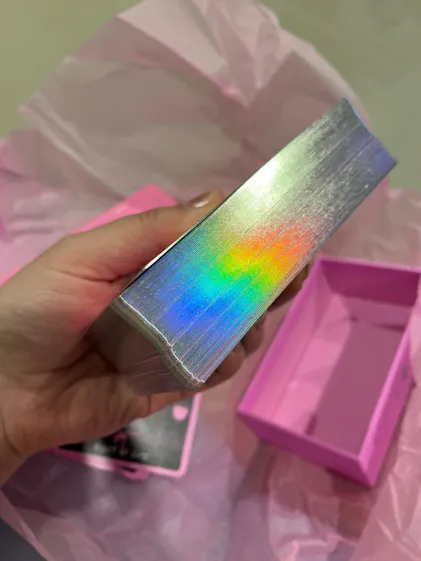 EXOTIC CANCER AUTHENTIC TAROT CARDS | HOLOGRAPHIC & NEON PINK