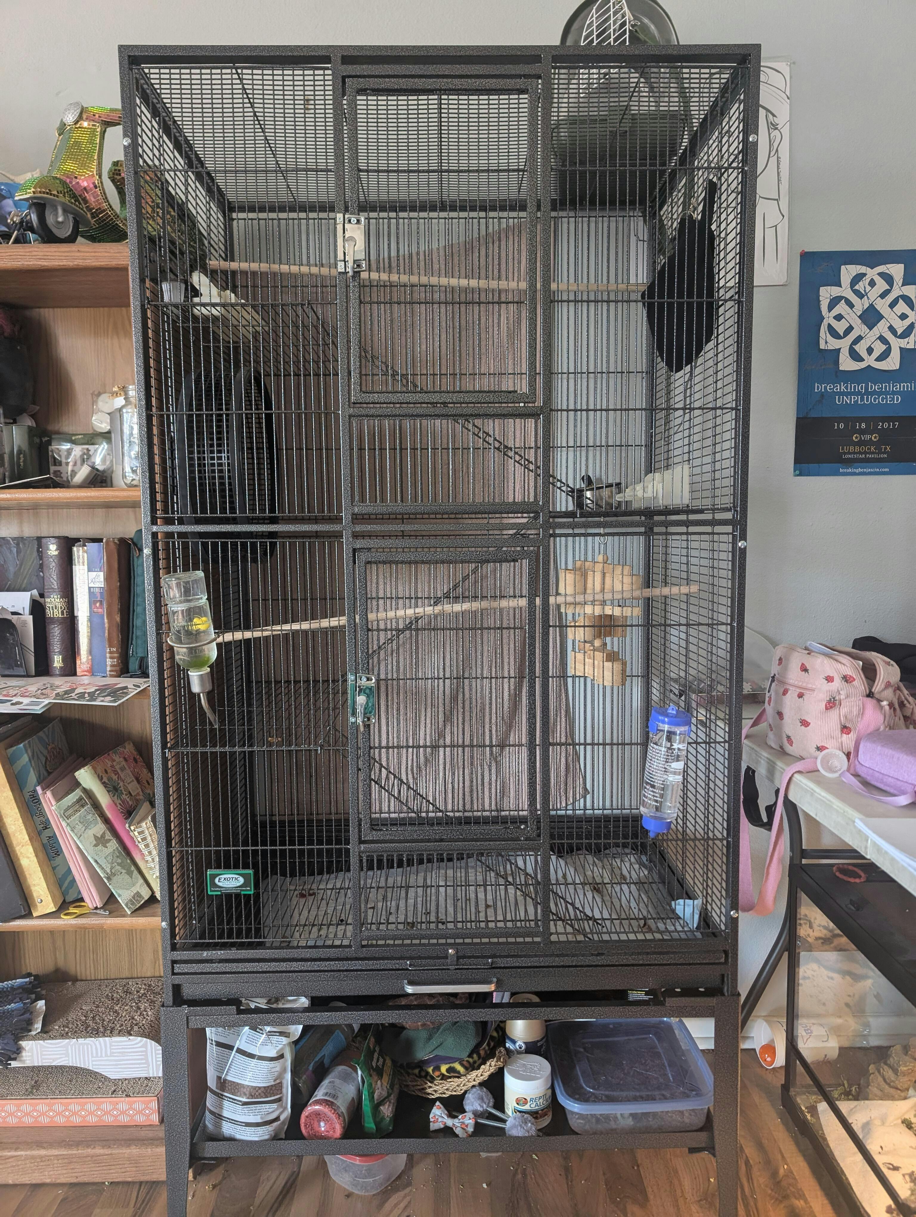 Congo Cage & Starter Pack for Sugar Gliders