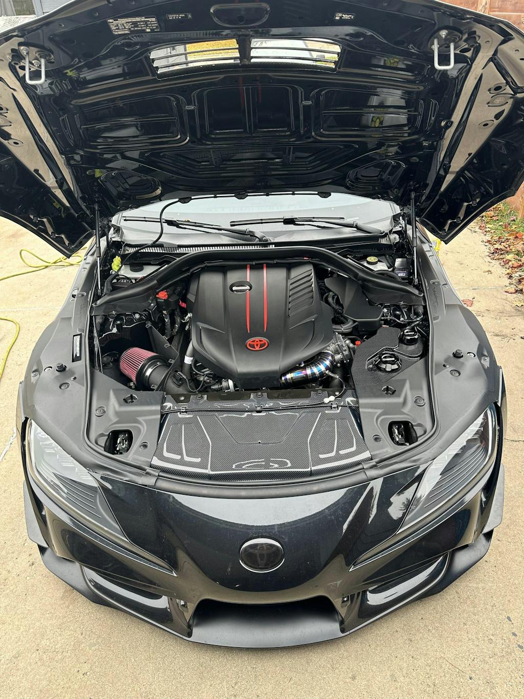 APR Carbon Fiber Radiator Cooling Plate – Toyota Supra (2020–2023)