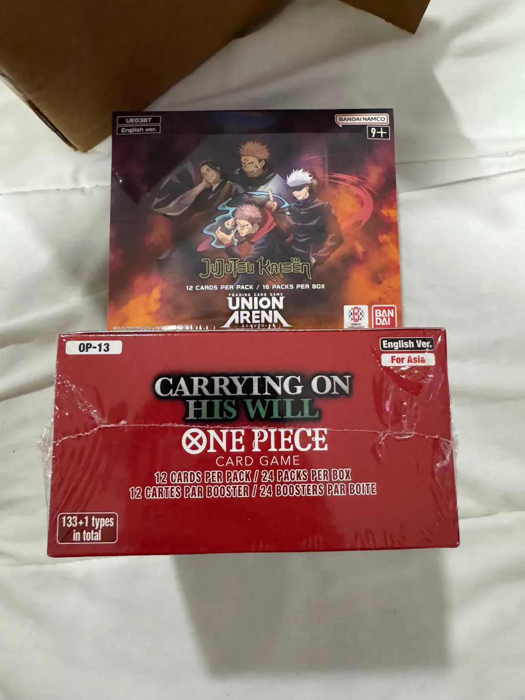 One Piece TCG Carrying on His Will OP-13 Booster Asia  Exp. Share  Collectible