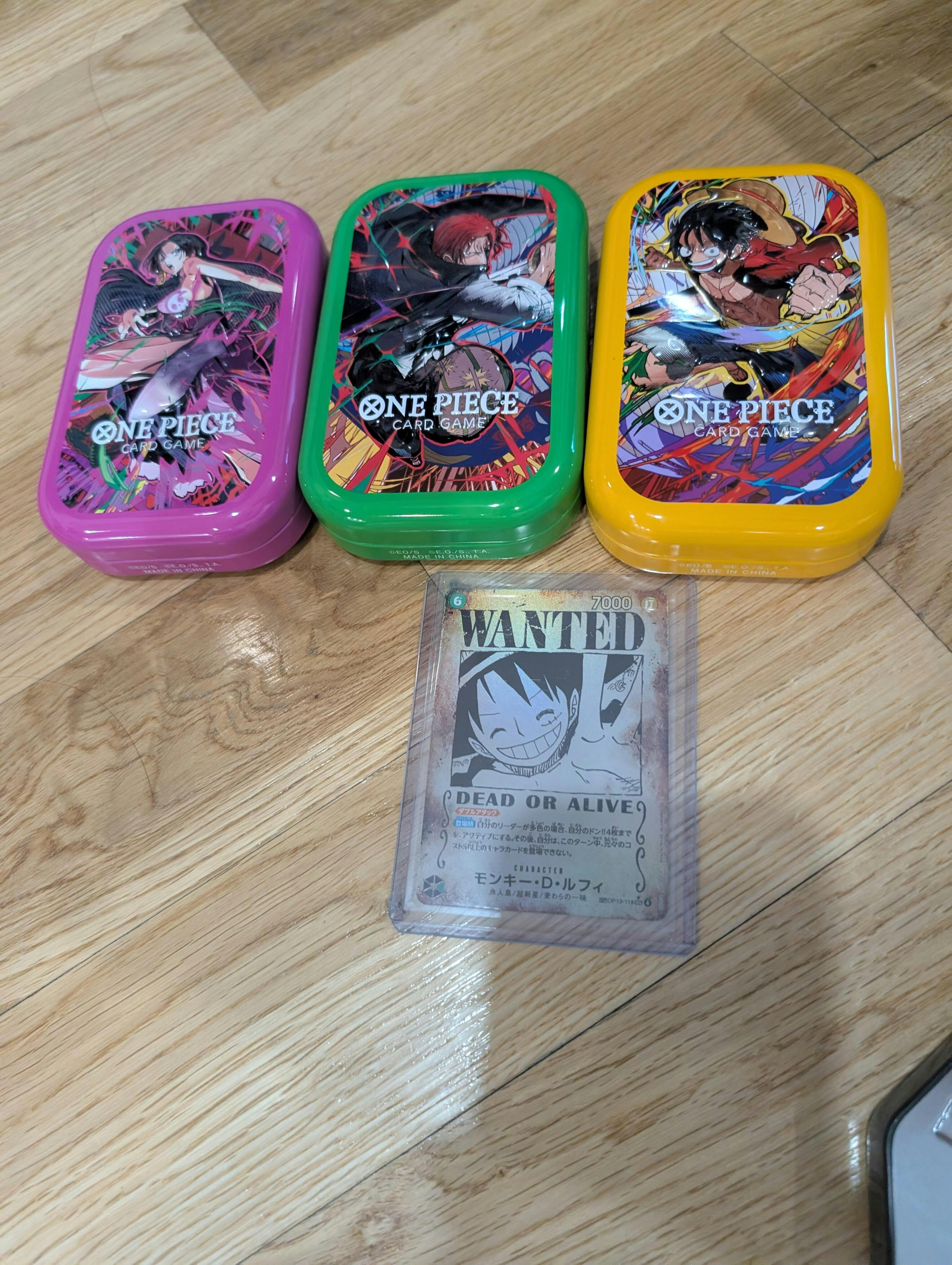 One Piece Card Game: Mini Tin Pack Set Vol. 3 - Japanese – Exp
