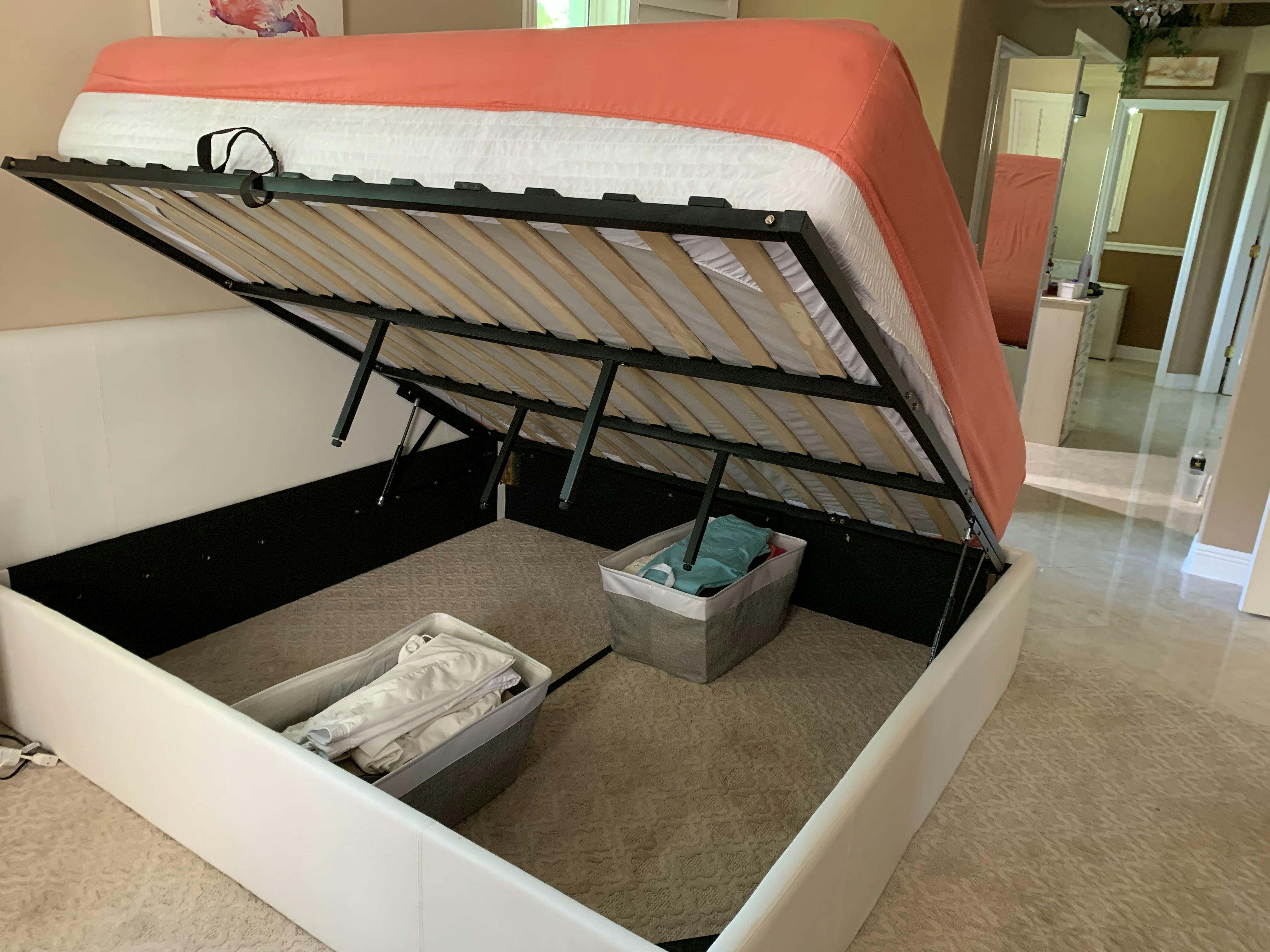 Reveal Queen Side Lifting Storage Bed Expand Furniture Folding Tables Smarter Wall Beds Space Savers