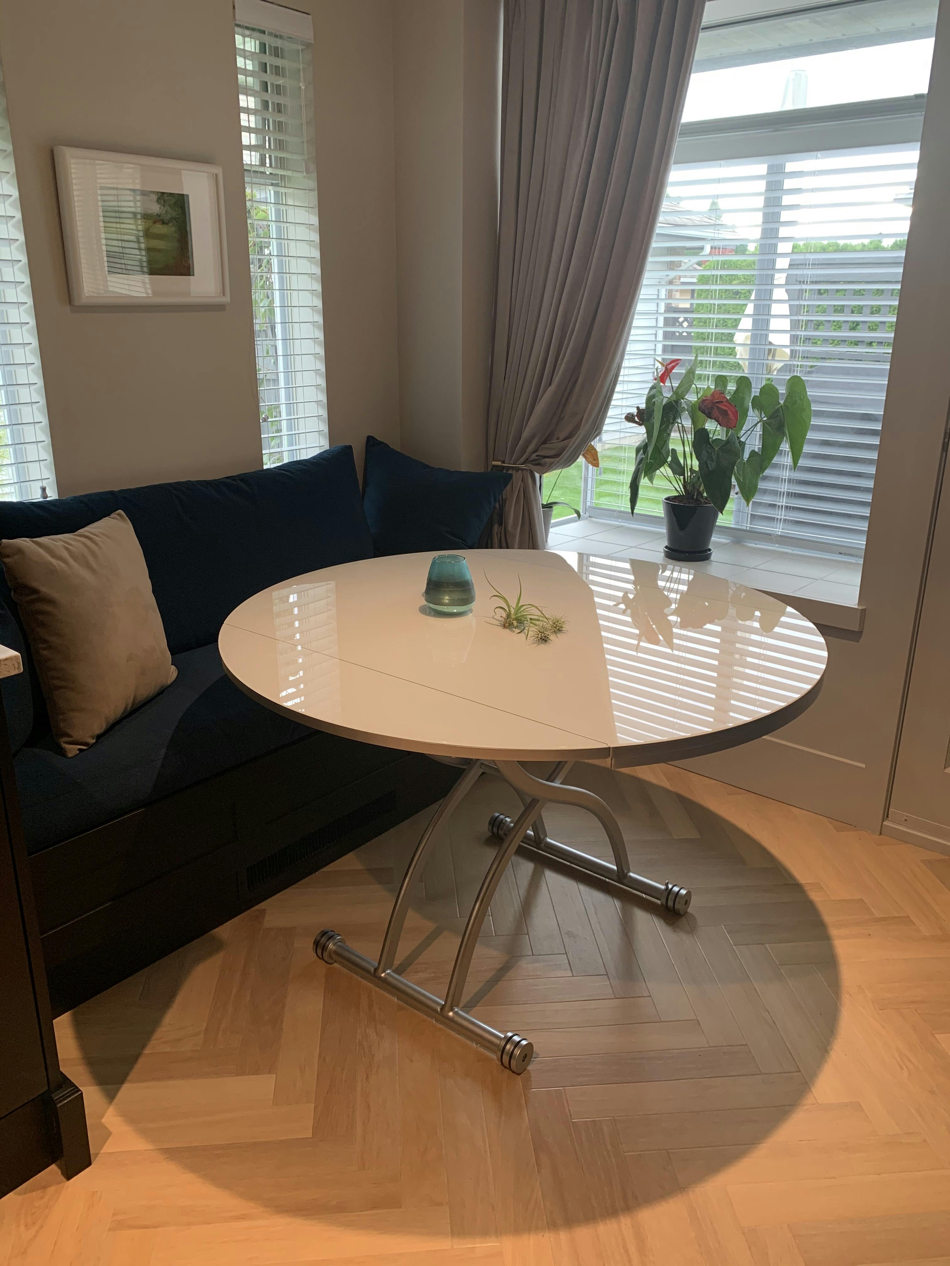 Lifting Round CoffeeDining Table Expand Furniture