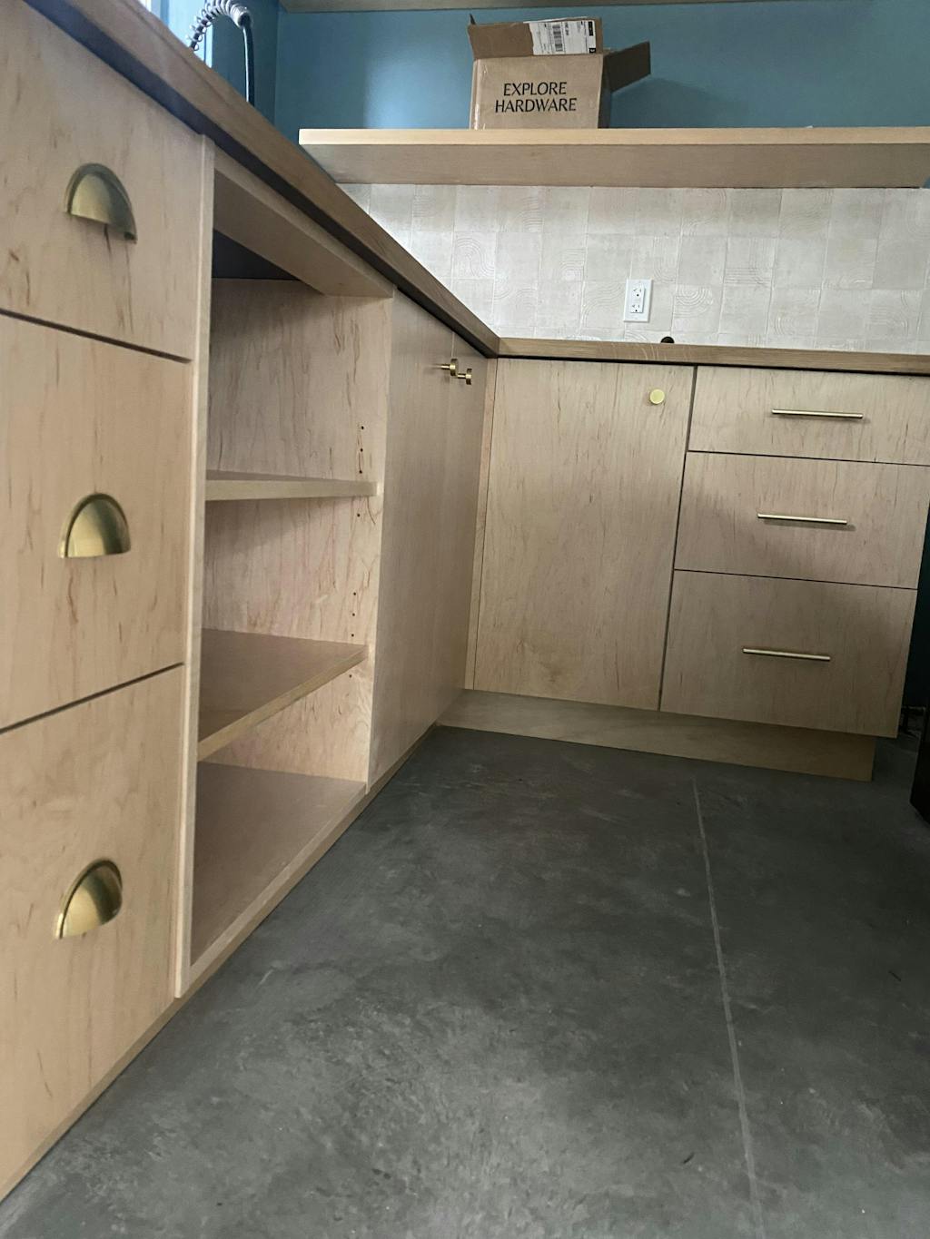 Shade Brushed Gold Explore Hardware