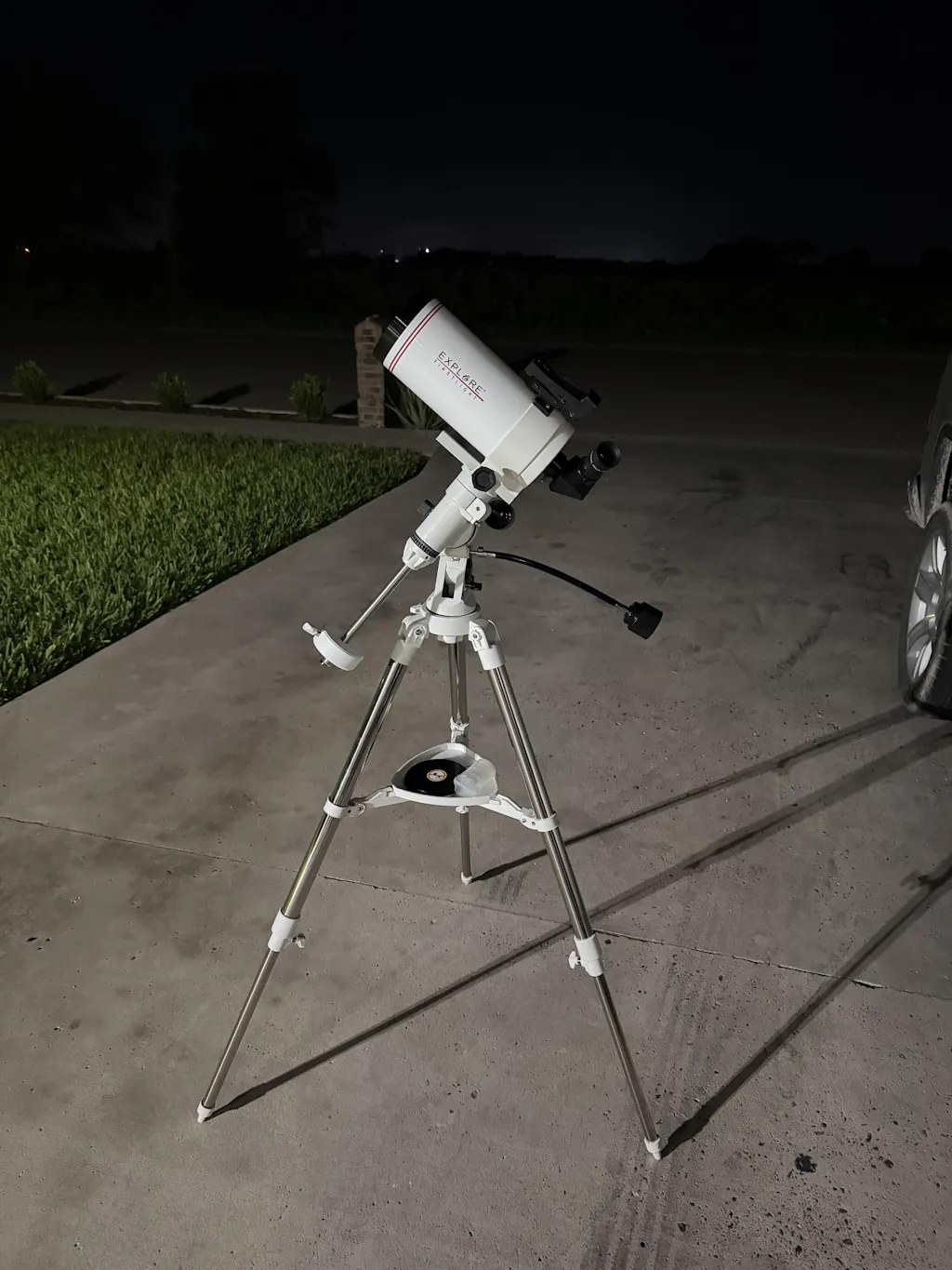 Explore FirstLight 100mm Mak-Cassegrain Telescope with EQ3 Mount