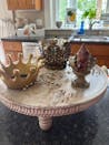 Gold Crown Bottle/Candle Holder