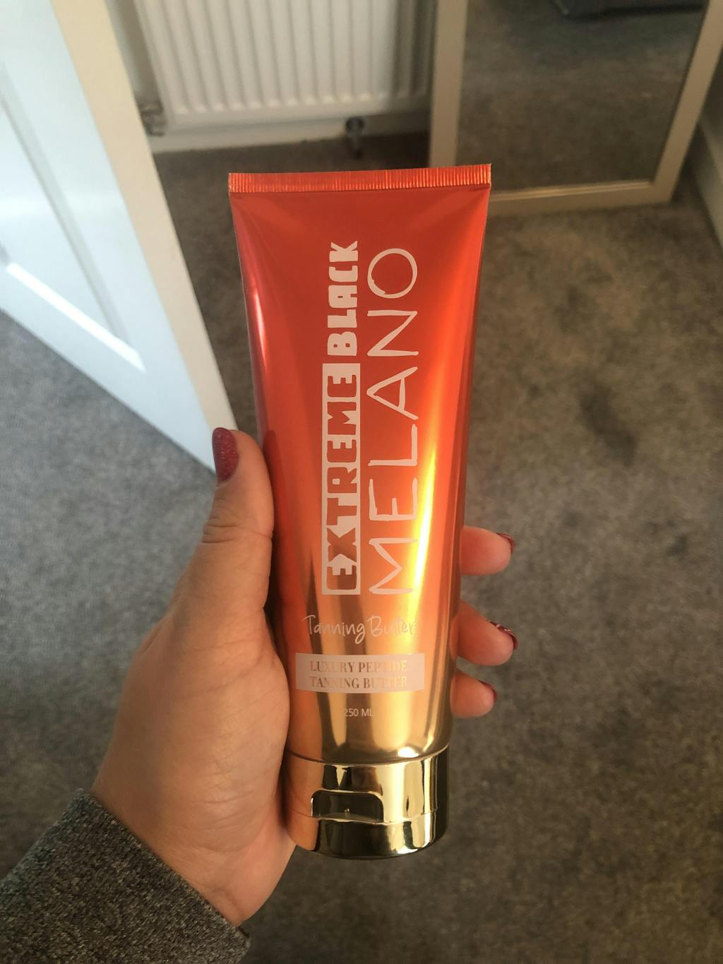 Melano Peptide Tanning Butter – Extreme Black