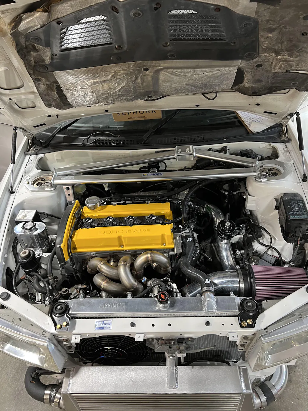 Extreme Turbo Systems Ets 03 06 Mitsubishi Evo 8 9 Stock Placement