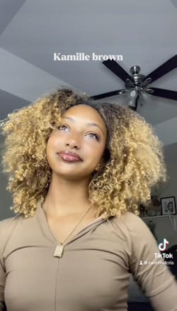Stunna Girl Kamille Brown Colored Contacts