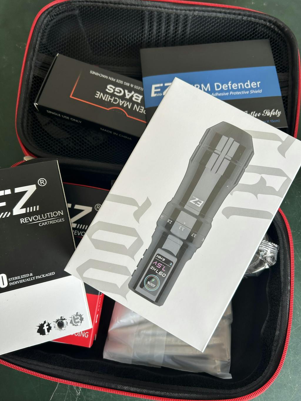 EZ P3 Pro Adjustable Stroke Wireless Tattoo Pen Advanced Bundle — EZ