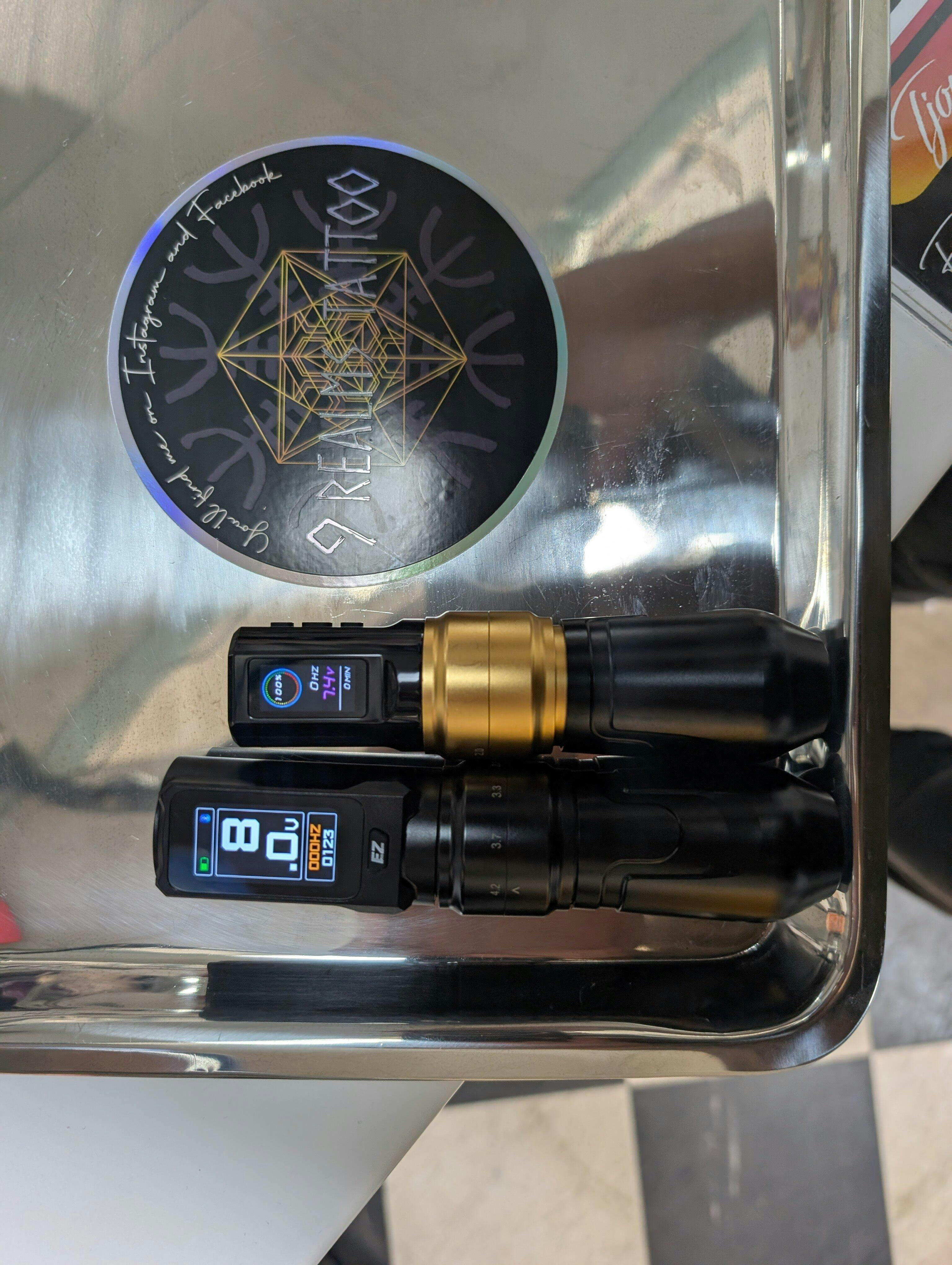 EZ P3 Pro Touch Adjustable Stroke Touchscreen Wireless Tattoo