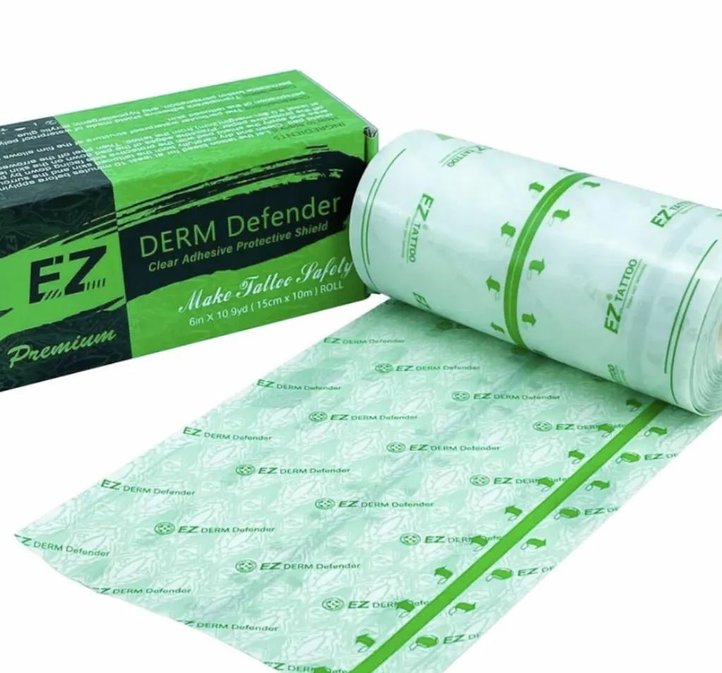 Derm Defender Tattoo Adhesive Protective Shield - Premium