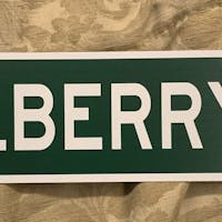 Street Sign SKU: 400